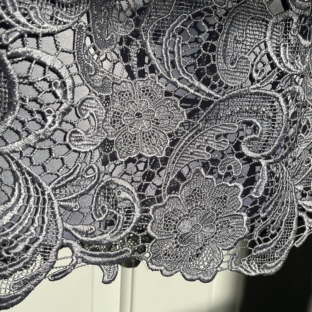 Adrianna Papell Lace Sheath Dress - Picture 6 of 12